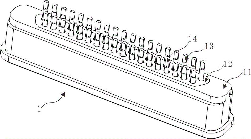 Micro-spacing glass sealing connector fusion sealing process