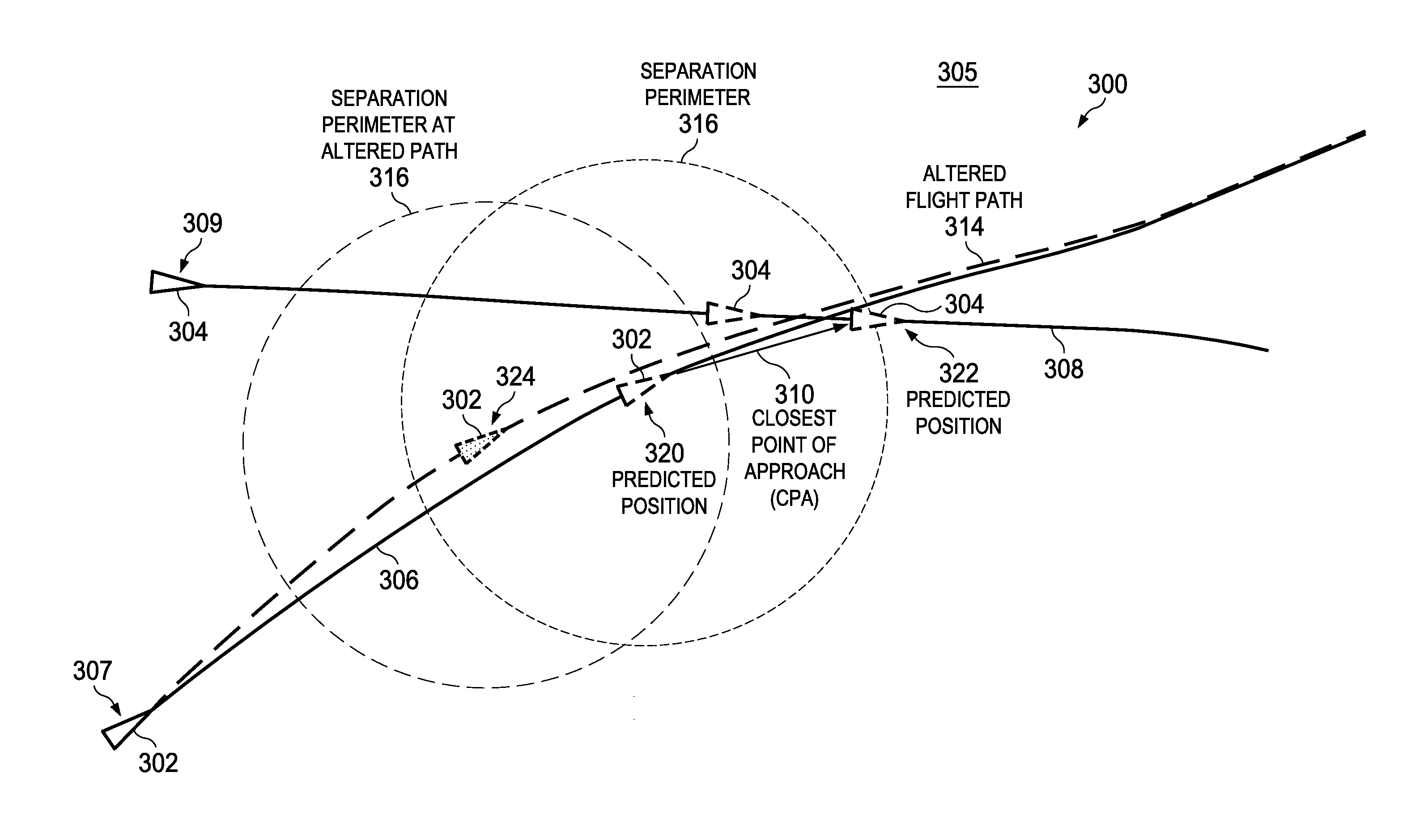 Aircraft Traffic Separation System