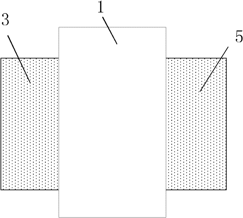 Low-power consumption tunneling field effect transistor (TFET) of fork-structure grid structure