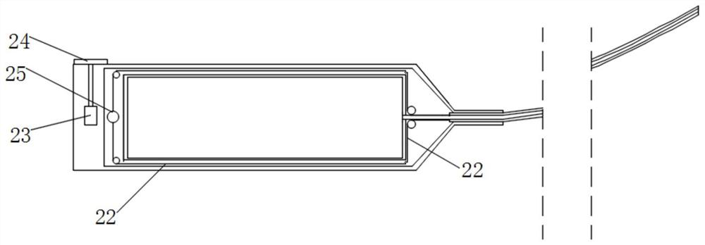 Liquid injection device for laparoscope