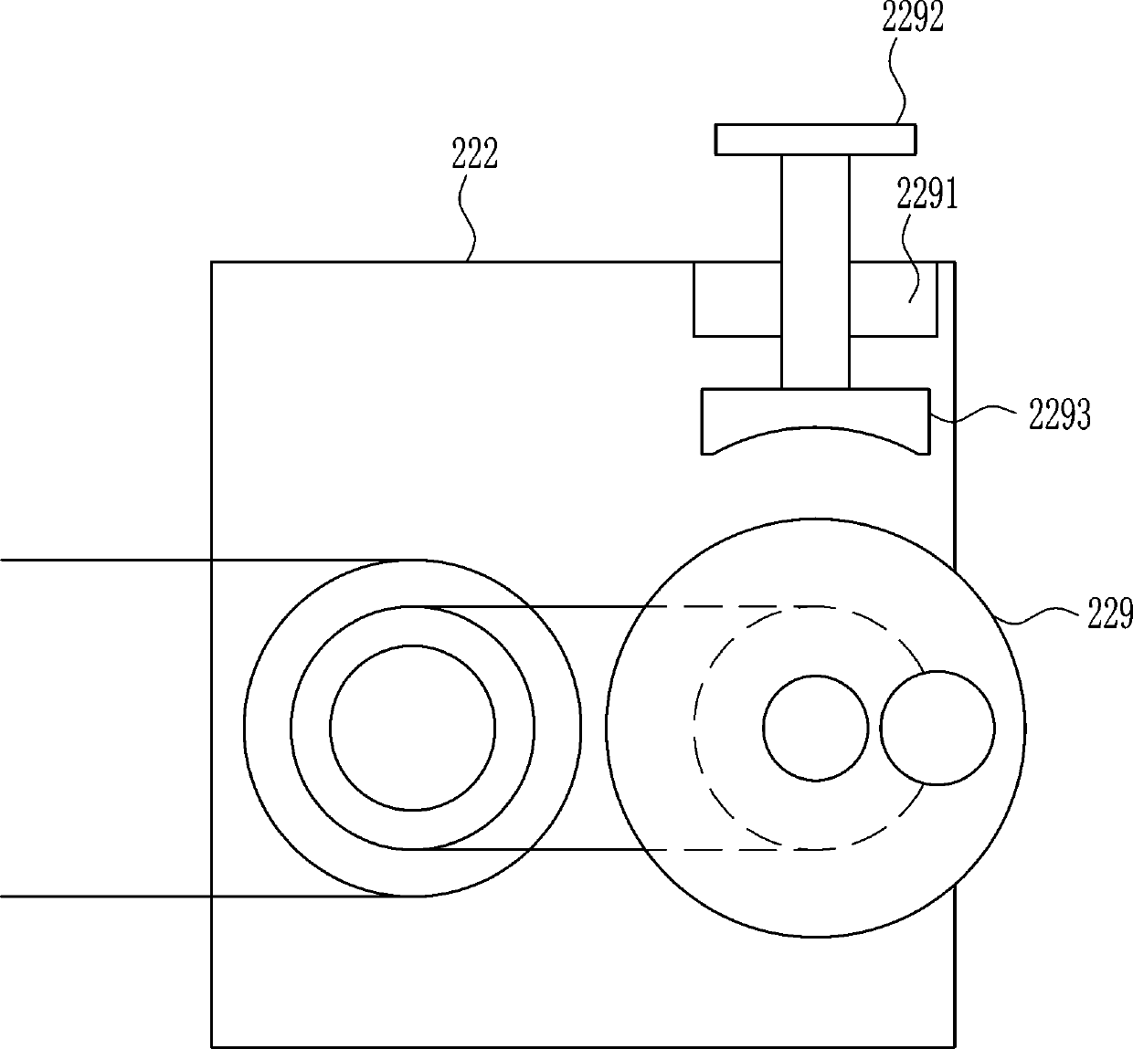 A pole displacement and erection device for urban buildings