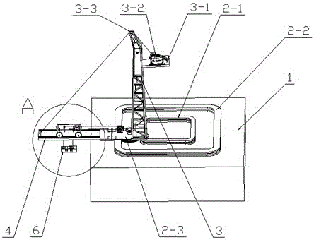 Fire rescue device for high-rise building