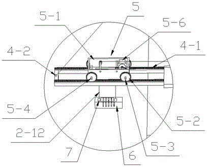 Fire rescue device for high-rise building