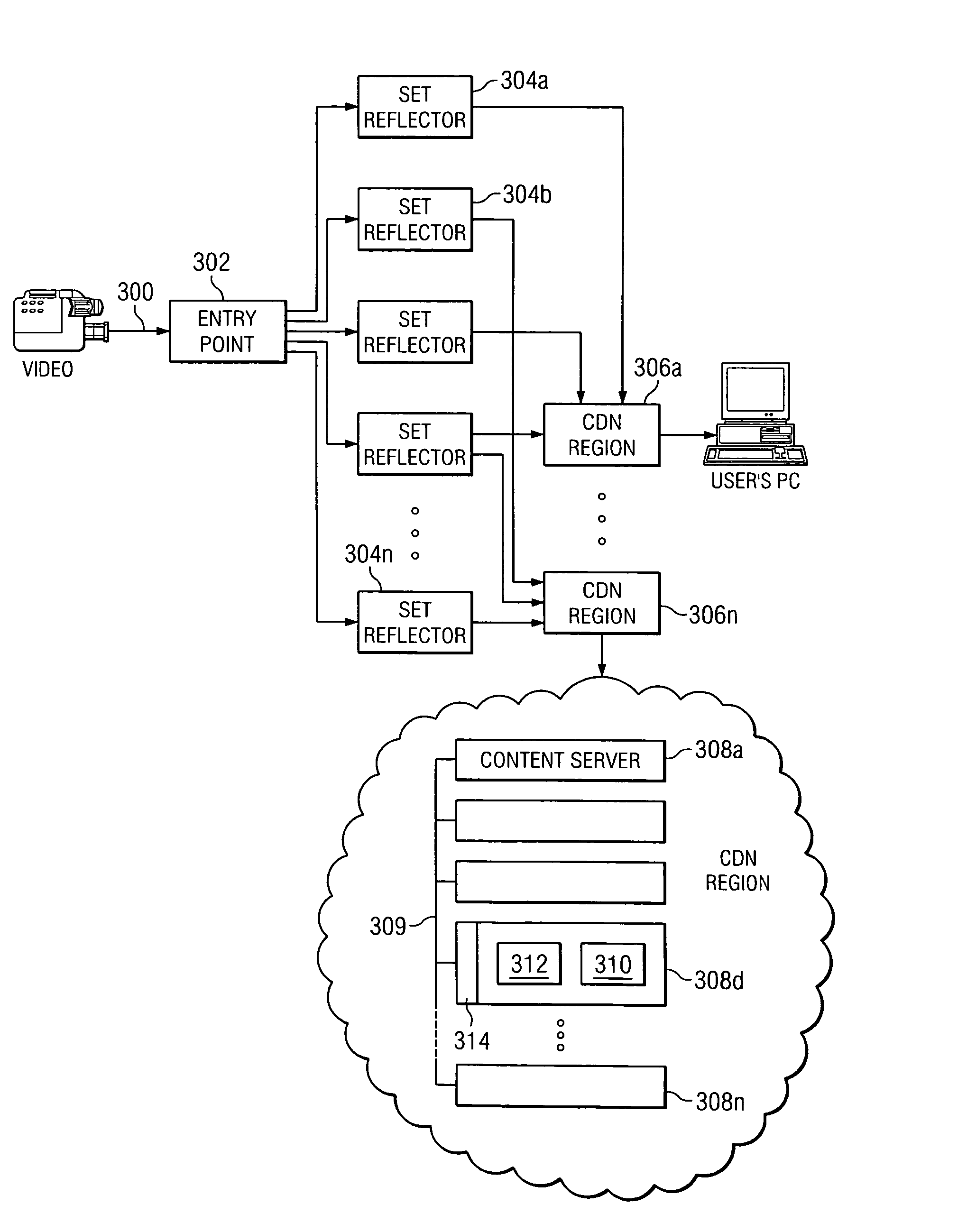 Content delivery network service provider (CDNSP)-managed content delivery network (CDN) for network service provider (NSP)