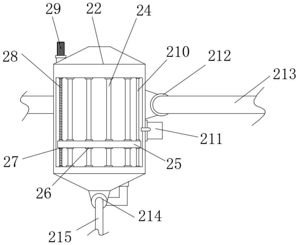 Treatment device and treatment method for receiving ballast water of ocean passenger ship