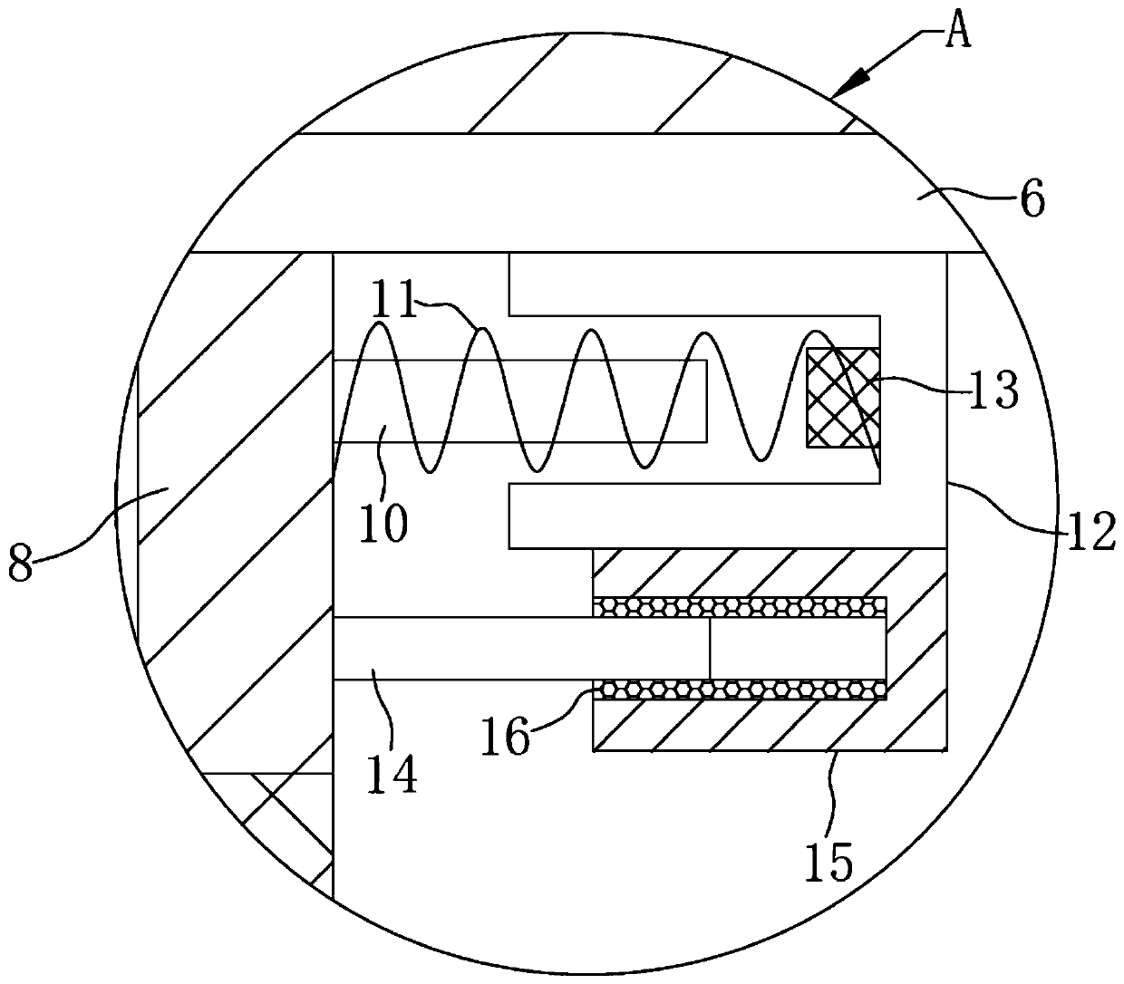 Filter with automatic counter-flushing device