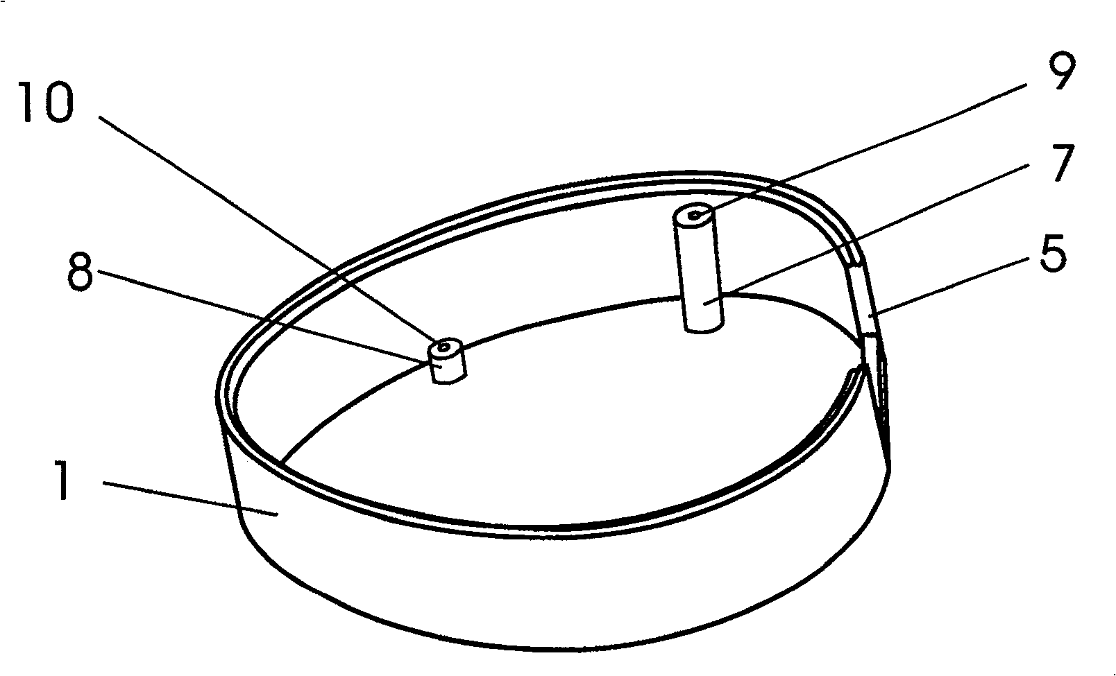 Bottle seal film removing device