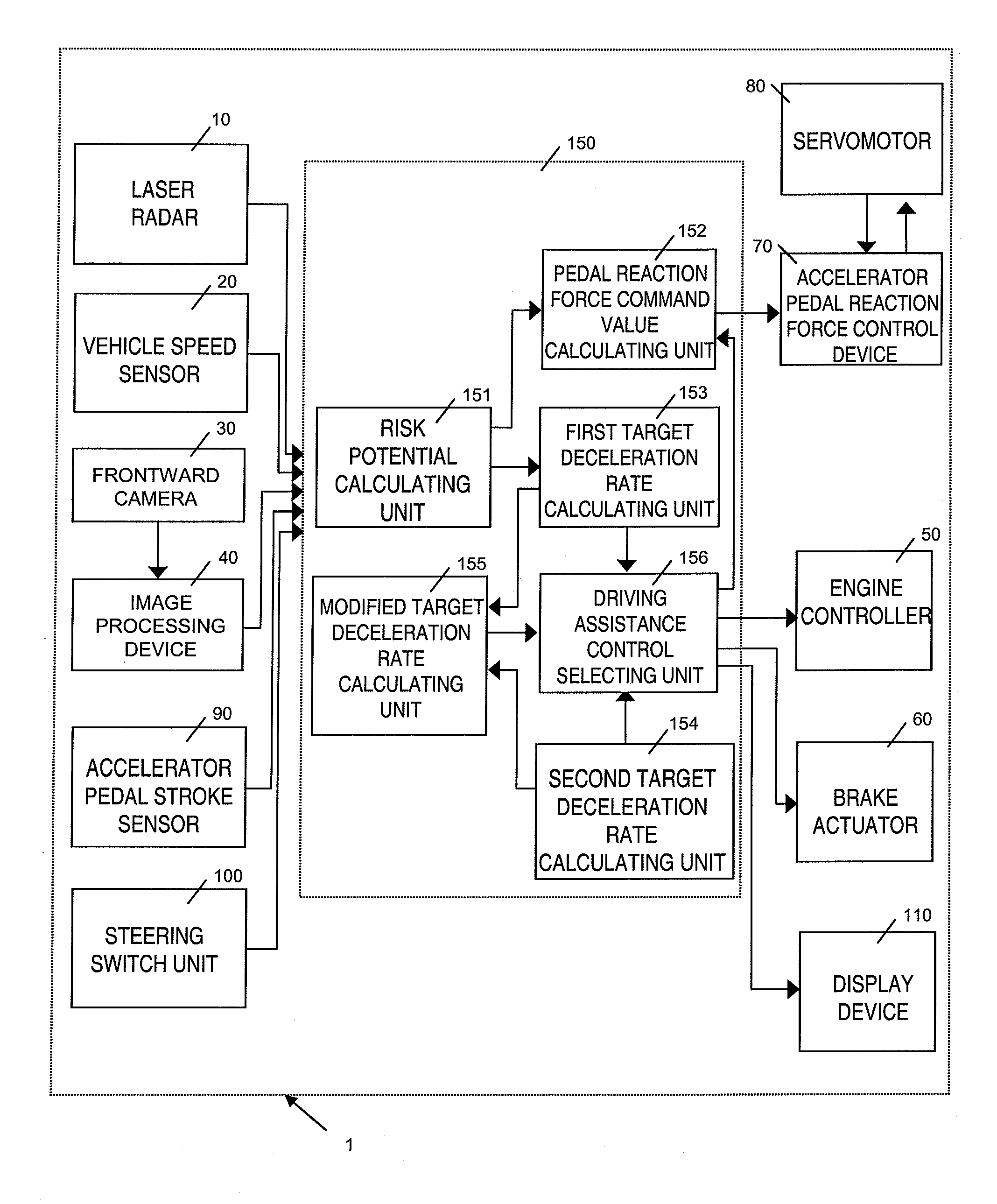 Vehicle driving assist system