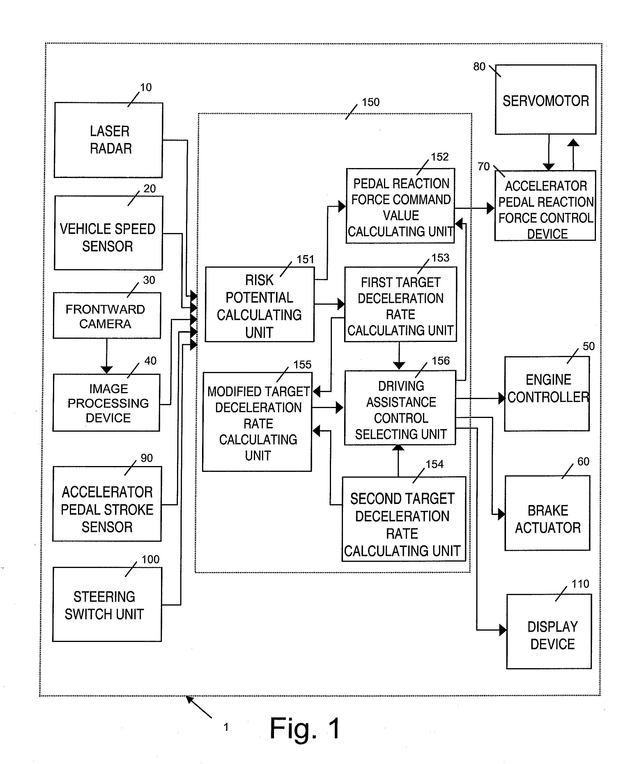 Vehicle driving assist system