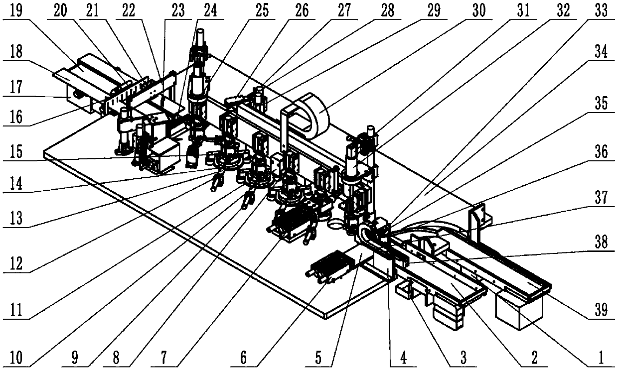 Rotor visual measuring machine