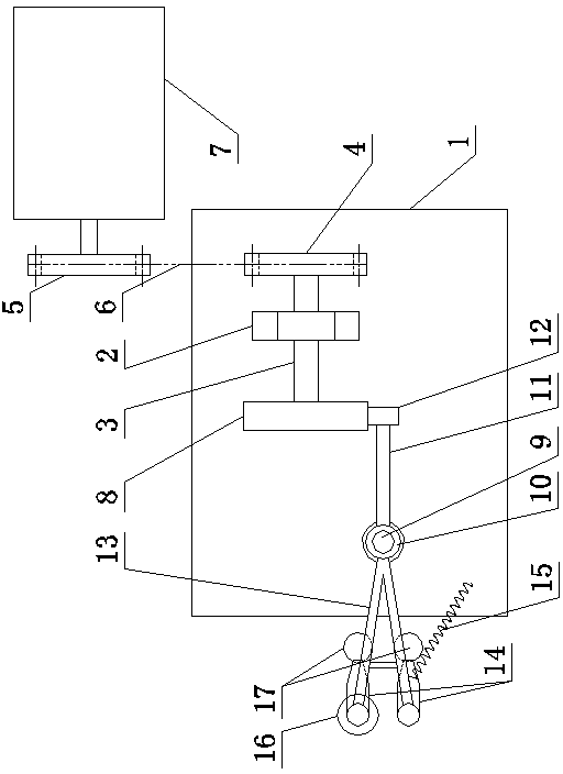 Molten glass cluster shunting mechanism