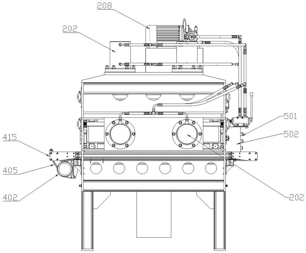 Wooden core assembling molding press