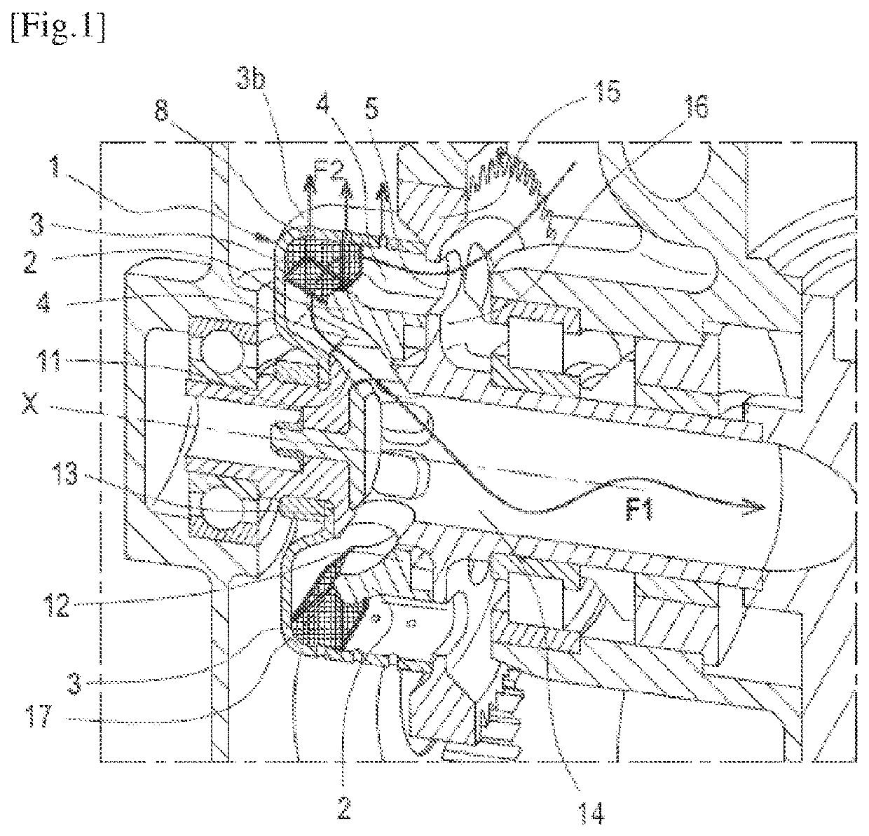 Part for a turbomachine centrifugal breather having a filtering mesh