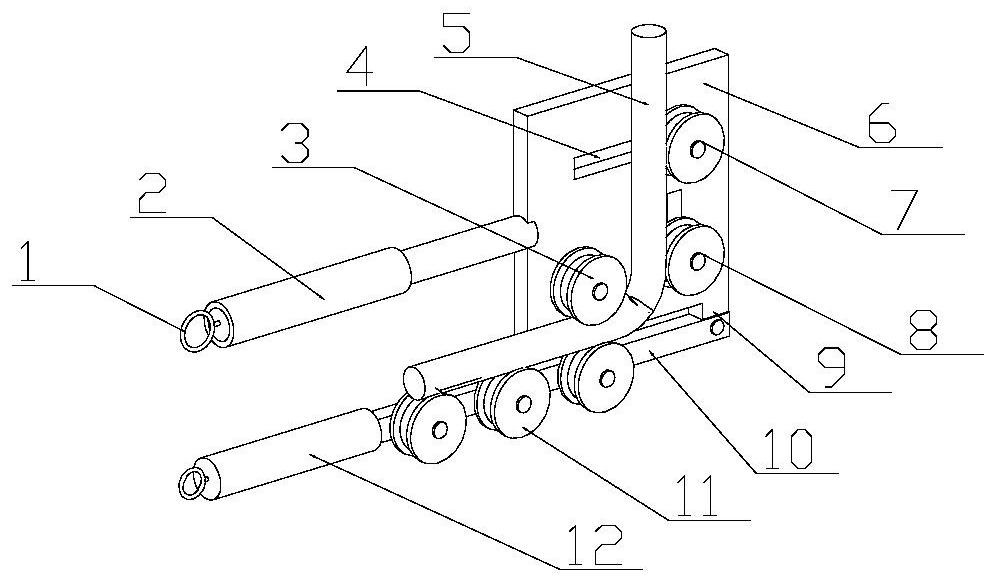 Wire bender for wiring