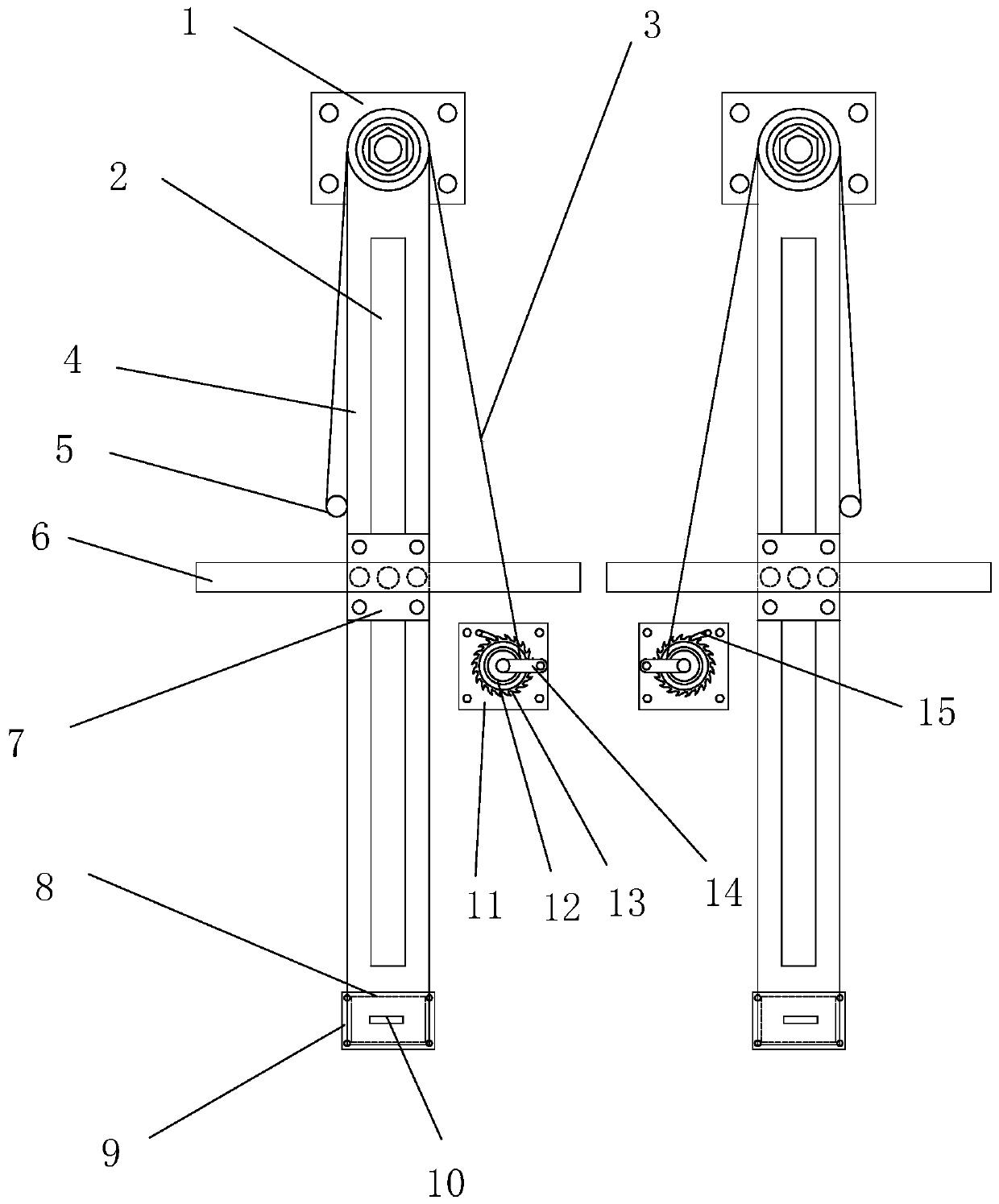 A fixed strength training device