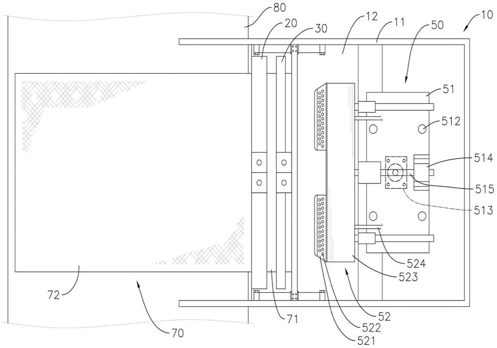 Bonding mechanism and bonding method of inner bag and outer bag of double-layer bag