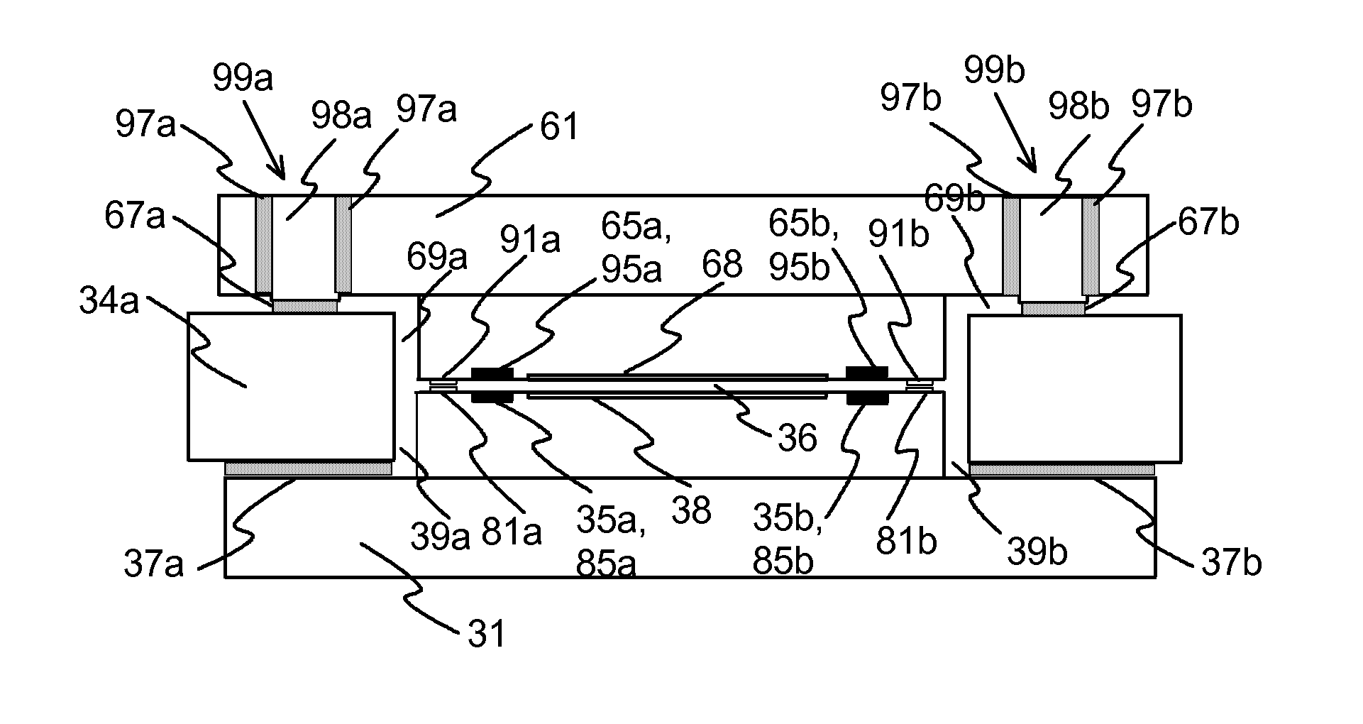 Fabry-Perot interferometer and a method for producing the same