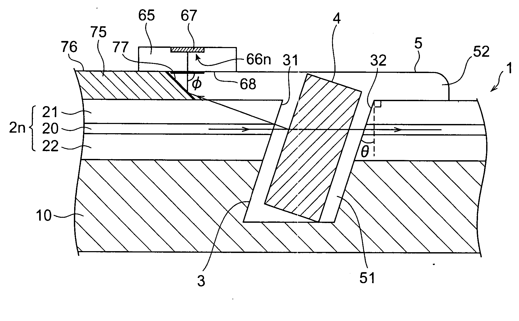 Optical waveguide module