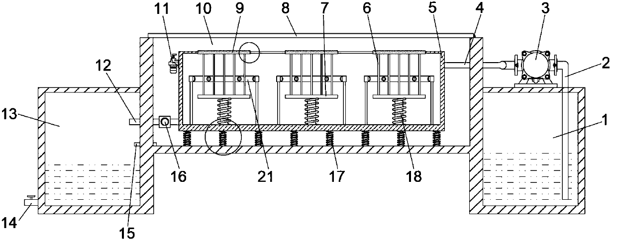 Thermostatic oscillation thawing device