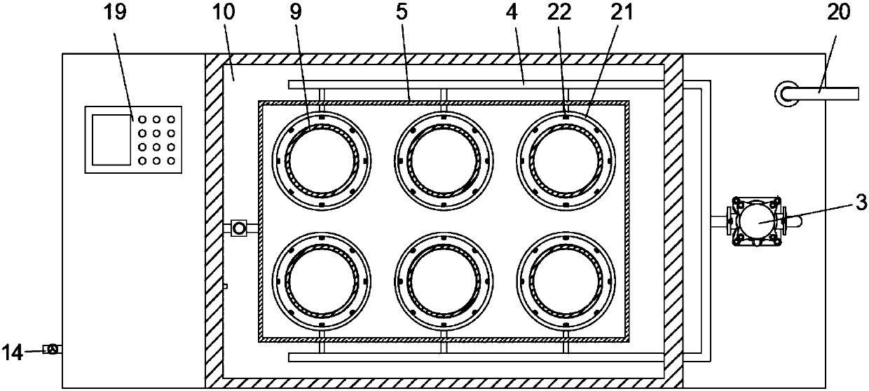 Thermostatic oscillation thawing device