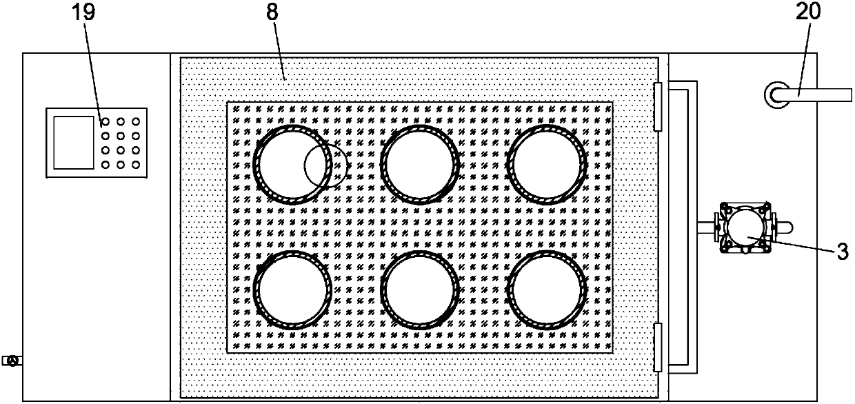 Thermostatic oscillation thawing device