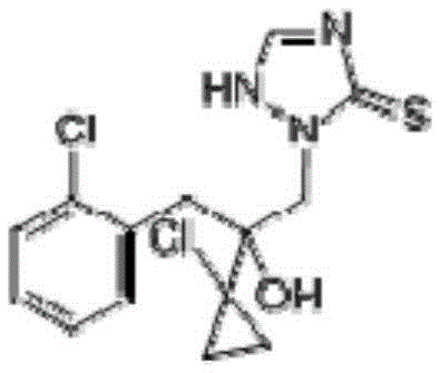 A kind of bactericidal composition containing prothioconazole and fluoxamid and its application