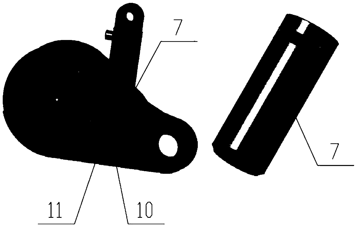 Floating rear axle of wheeled farming machine and wheeled farming machine