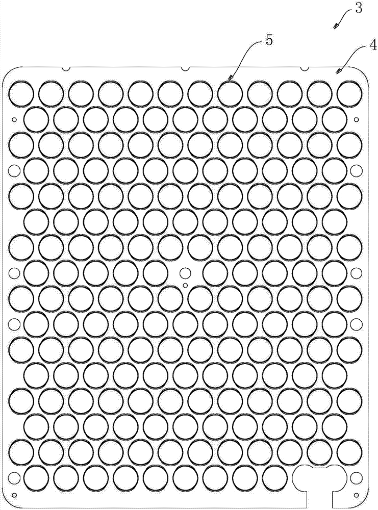 Electric nest structure for fresh air treatment device and fresh air treatment device