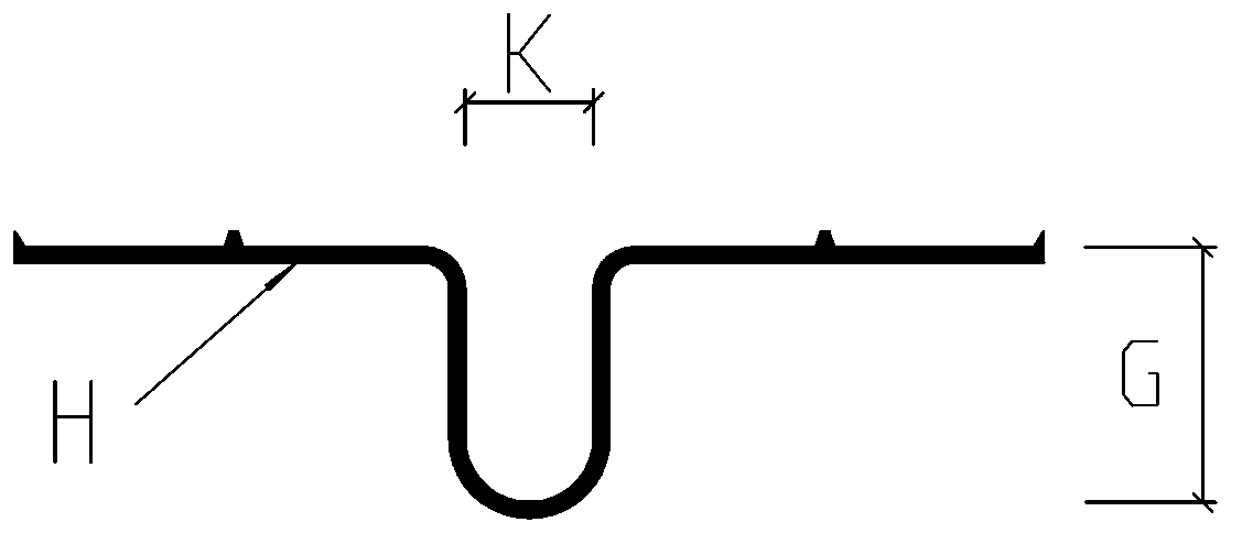 Large-deformation-adaptable water stop for use between sluice bottom and deep overburden layer foundation cutoff wall top, and construction method