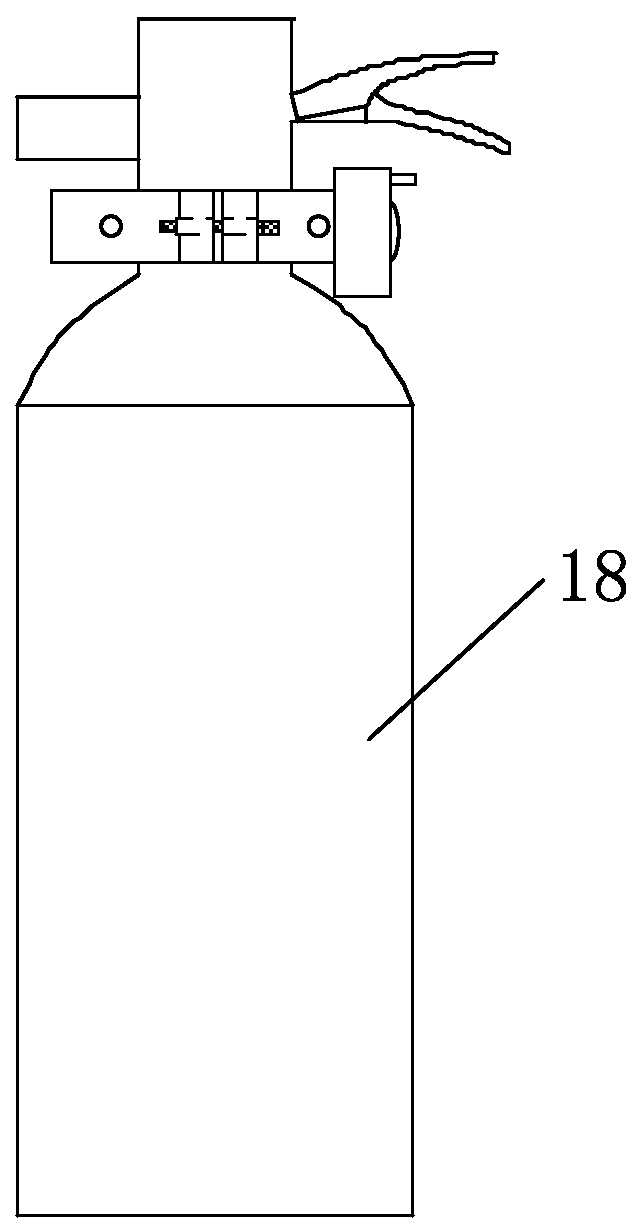 Hand-held fire extinguisher comprehensive management system based on Internet of things and implementation method