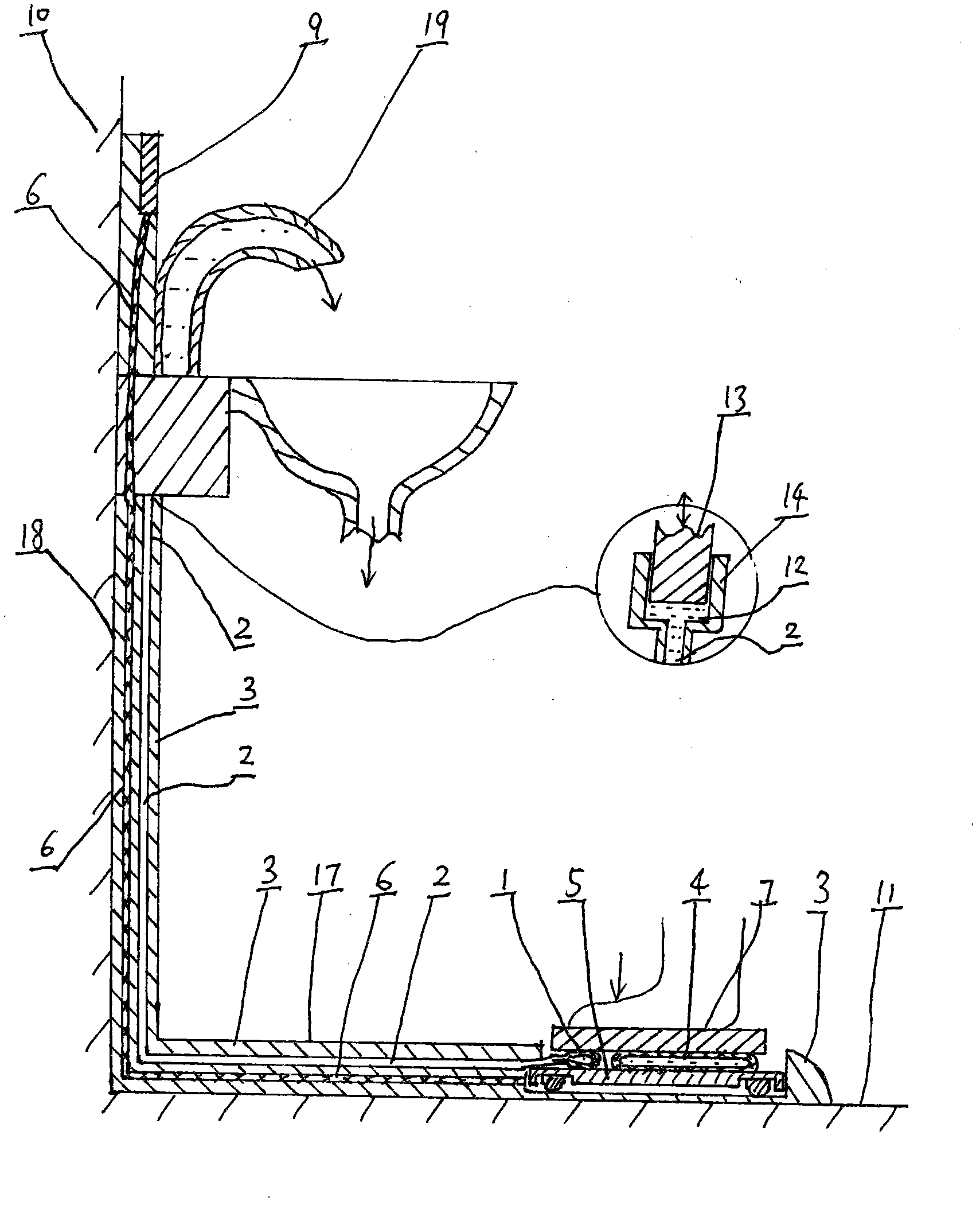 Matching device of tap