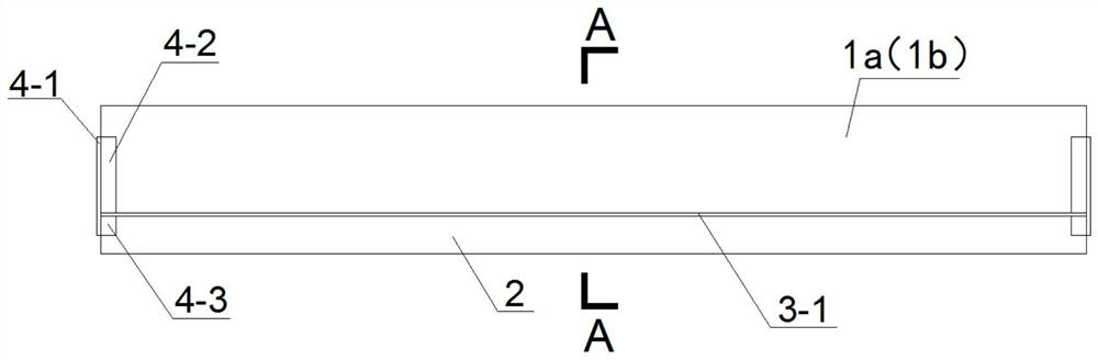 Embedded steel plate reinforced engineering bamboo component and preparation method thereof