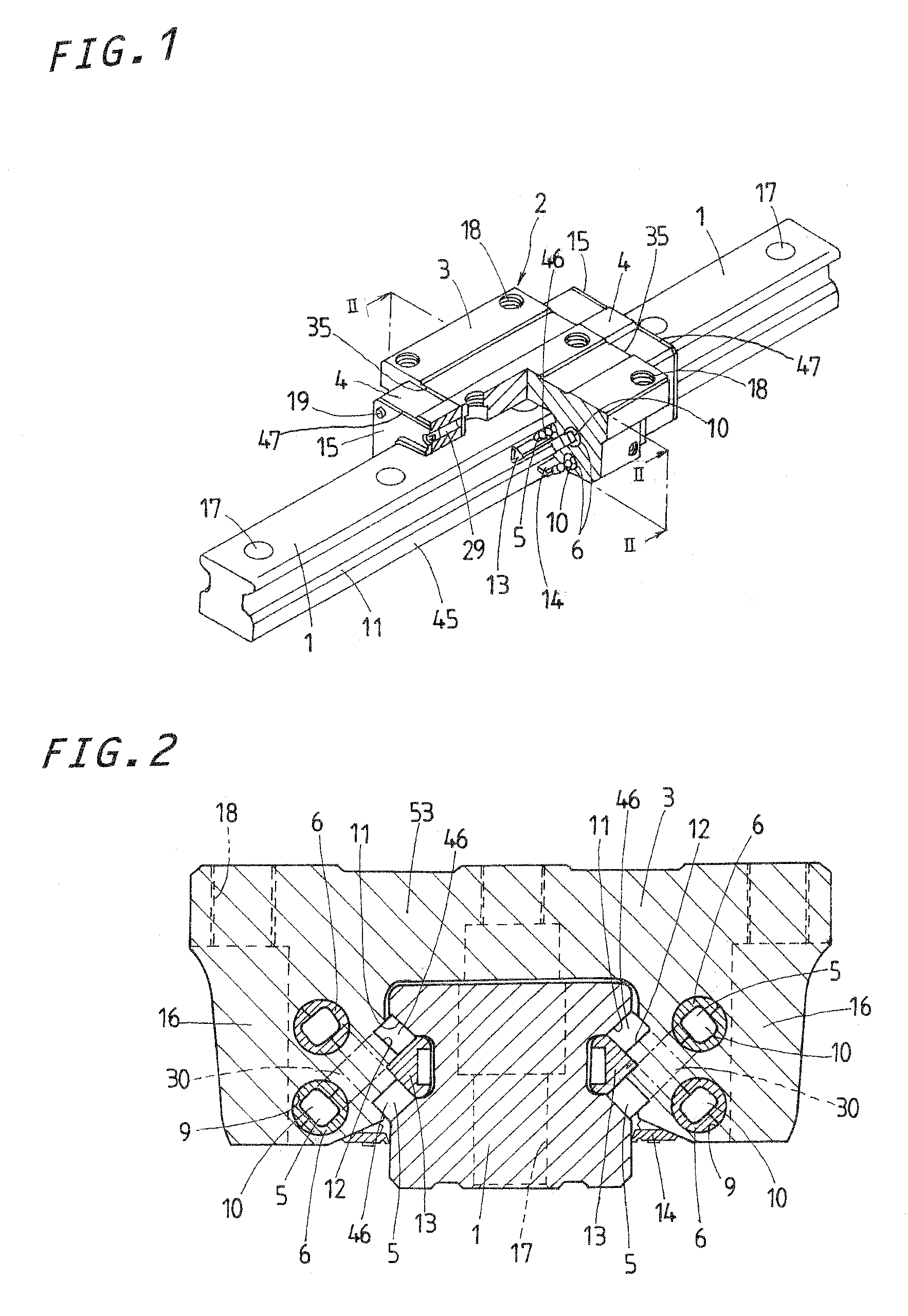 Linear motion guide unit