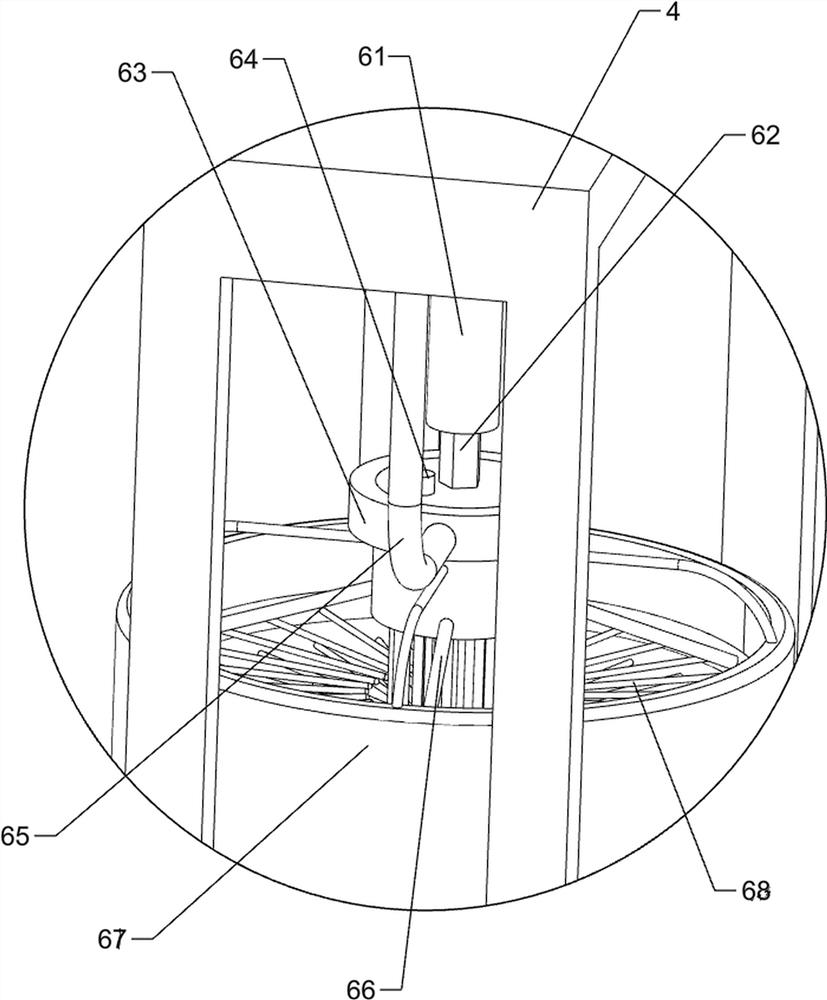 Painting device for cinerary casket processing