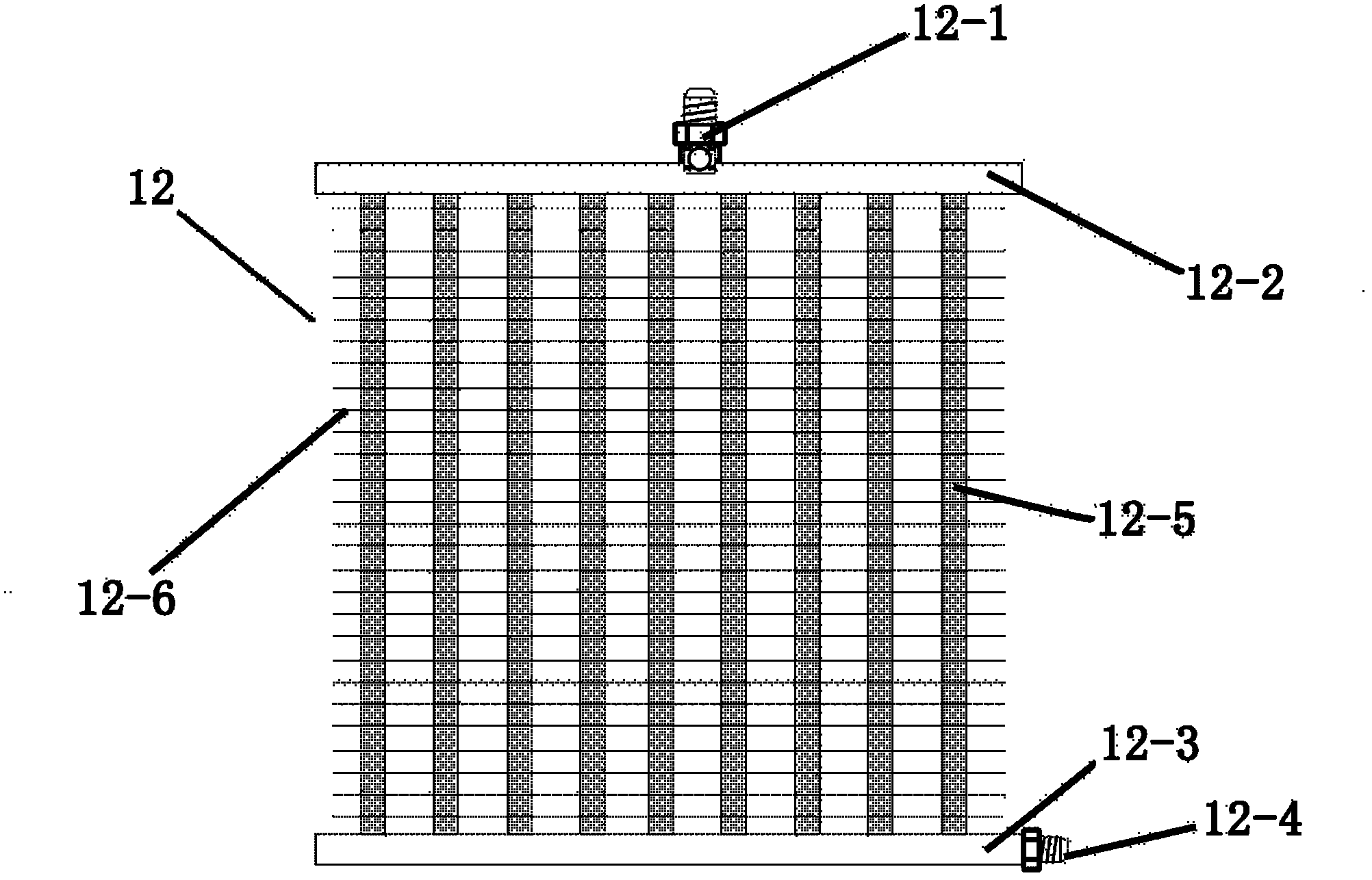 Parallel heat radiating system of computer-room equipment