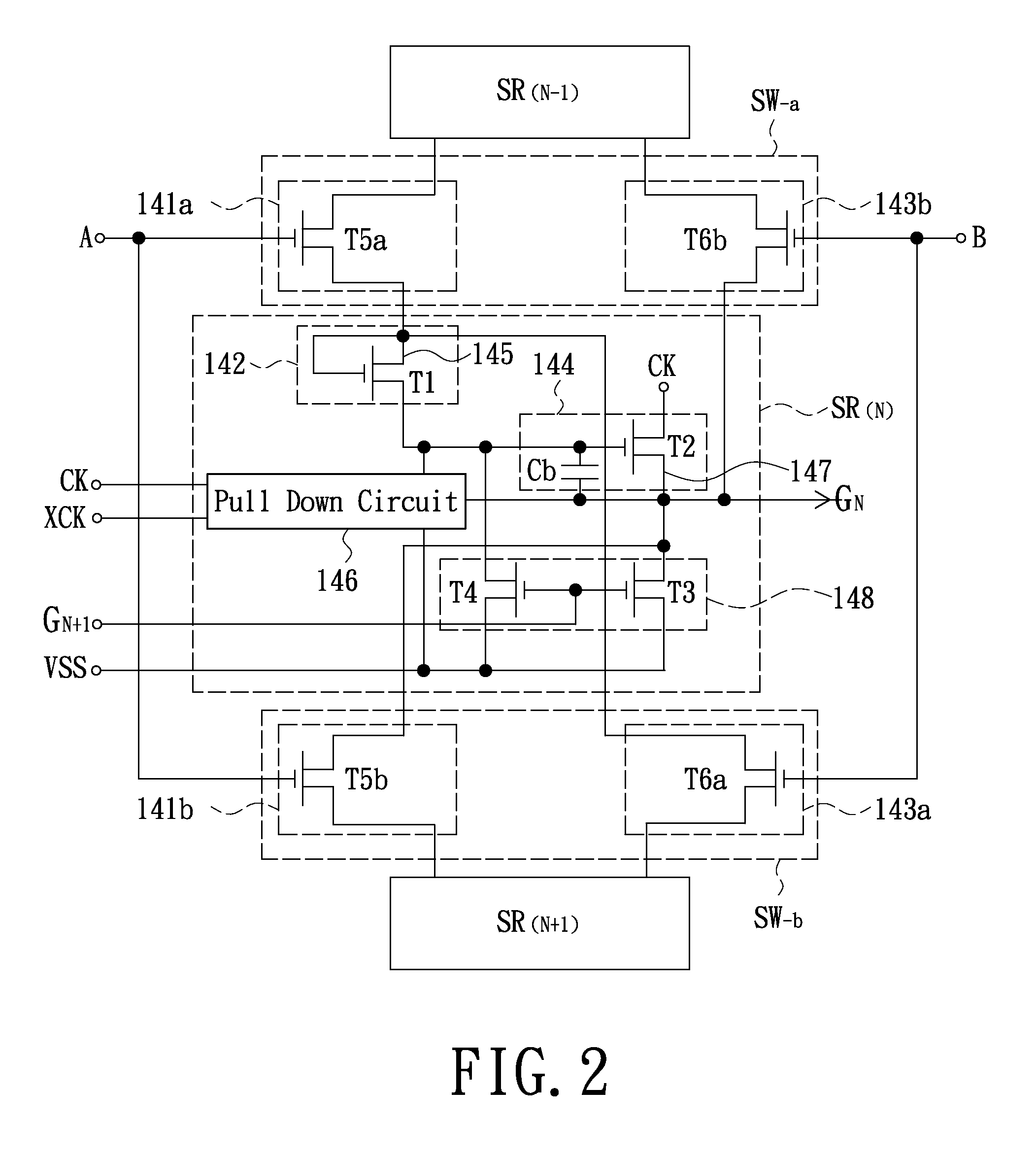 Shift register circuit and gate driving circuit