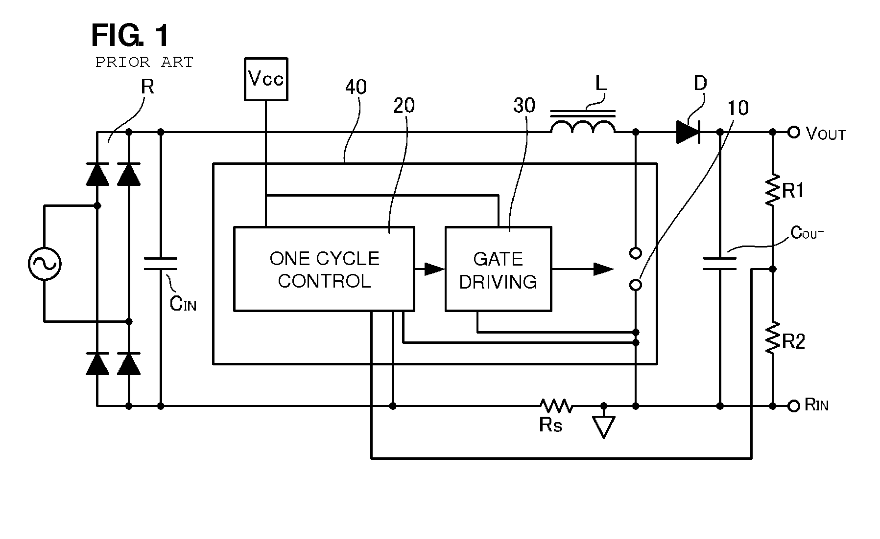 Power factor correction converter including operation mode determination unit