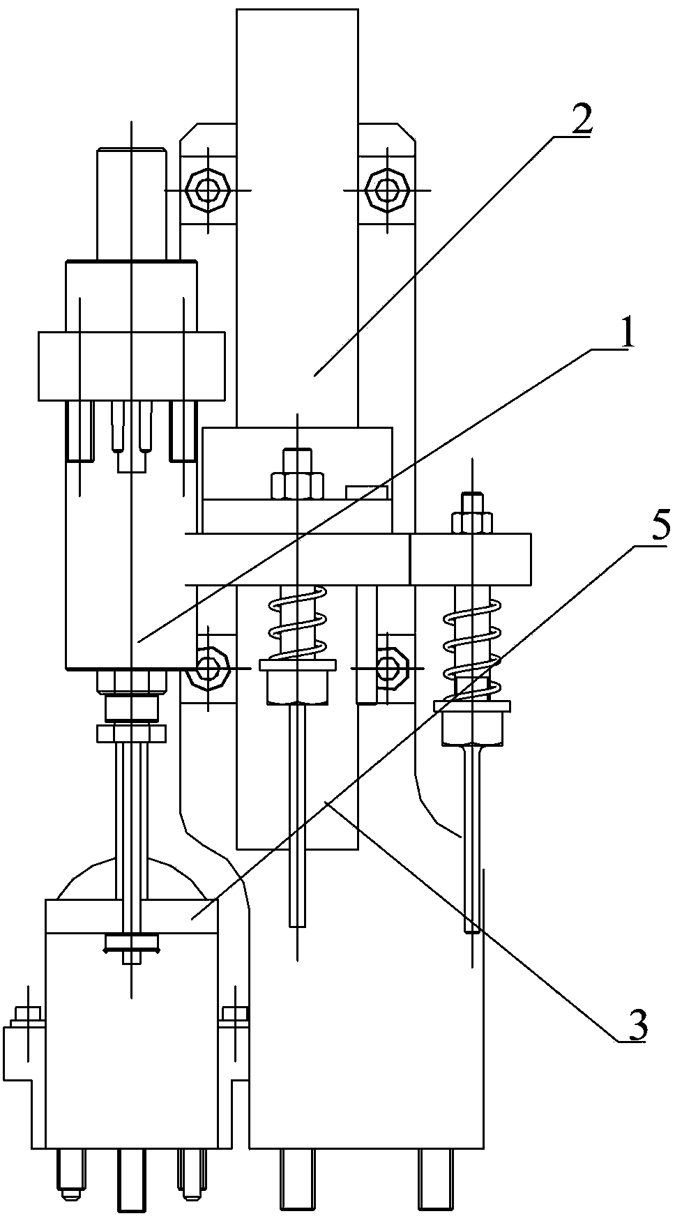 Device for detecting powder amount of campaign bomb