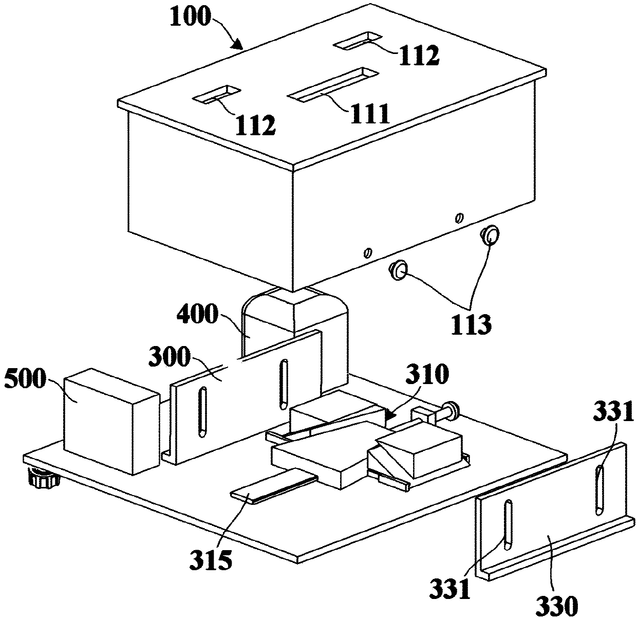 Refrigeration module for refrigerating and freezing device and refrigerating and freezing device