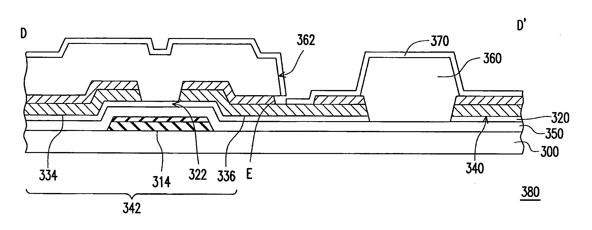 Active matrix array structure and manufacturing mehtod thereof