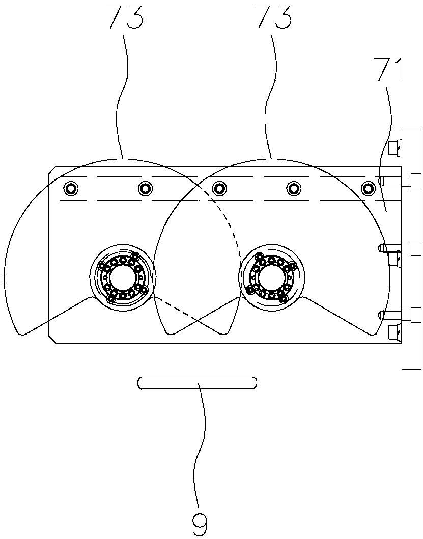 Double-way stacking machine