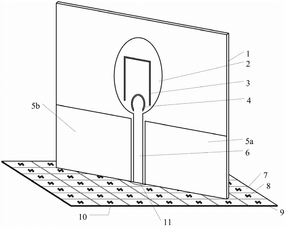 Ultra-wide-band dual-notch paster antenna adopting wide-attenuation-band electromagnetic band gap structure