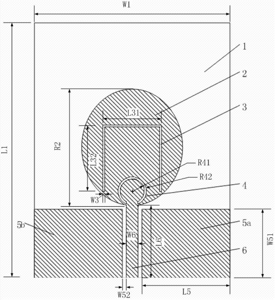 Ultra-wide-band dual-notch paster antenna adopting wide-attenuation-band electromagnetic band gap structure