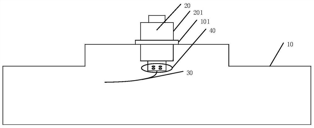 Live detection system of oil-immersed transformer in nuclear power plant