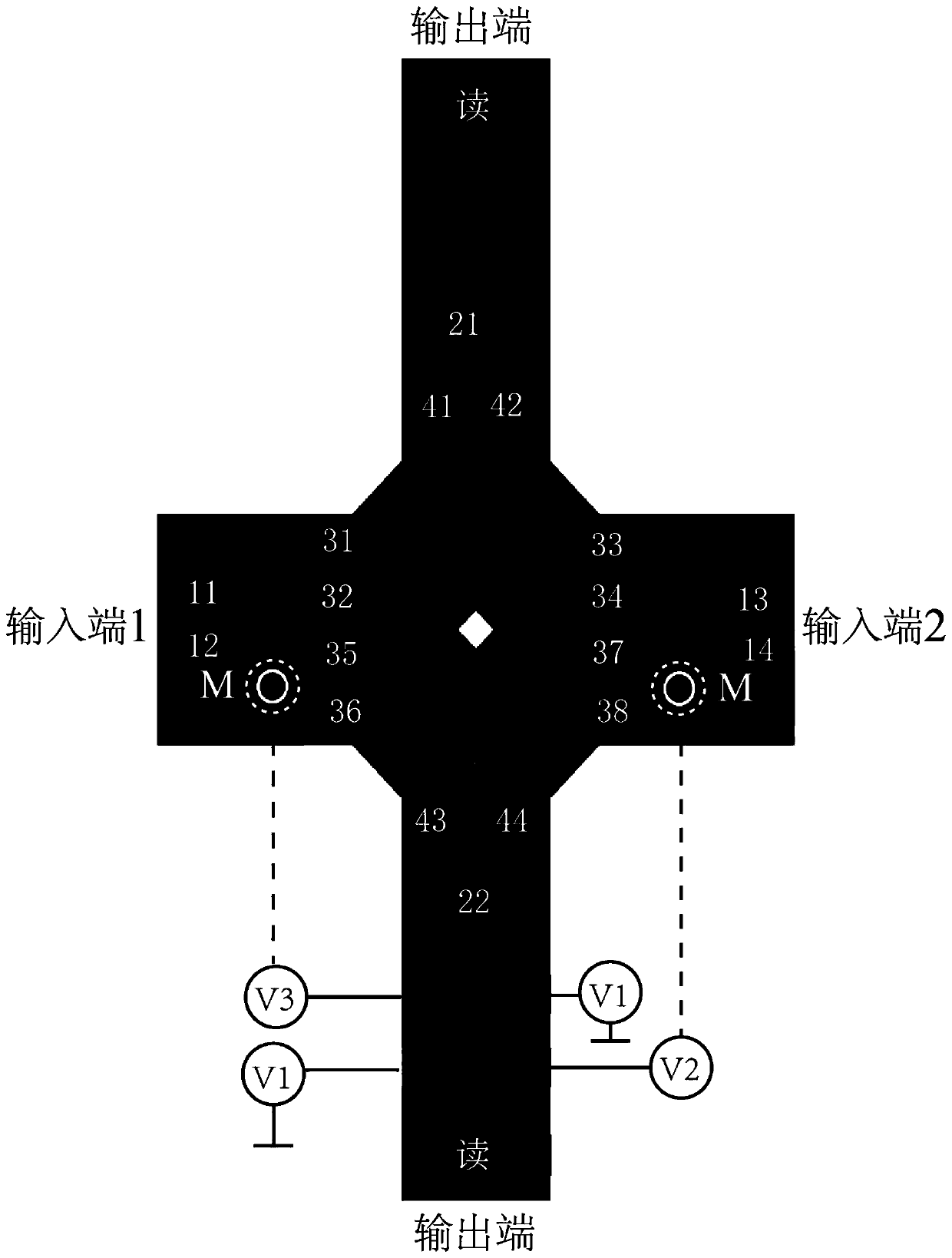 A reconfigurable logic gate based on magnetic skyrmions