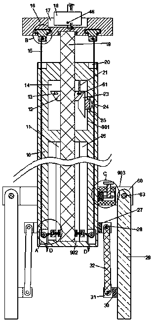 Photographic tripod with auxiliary stabilizing device