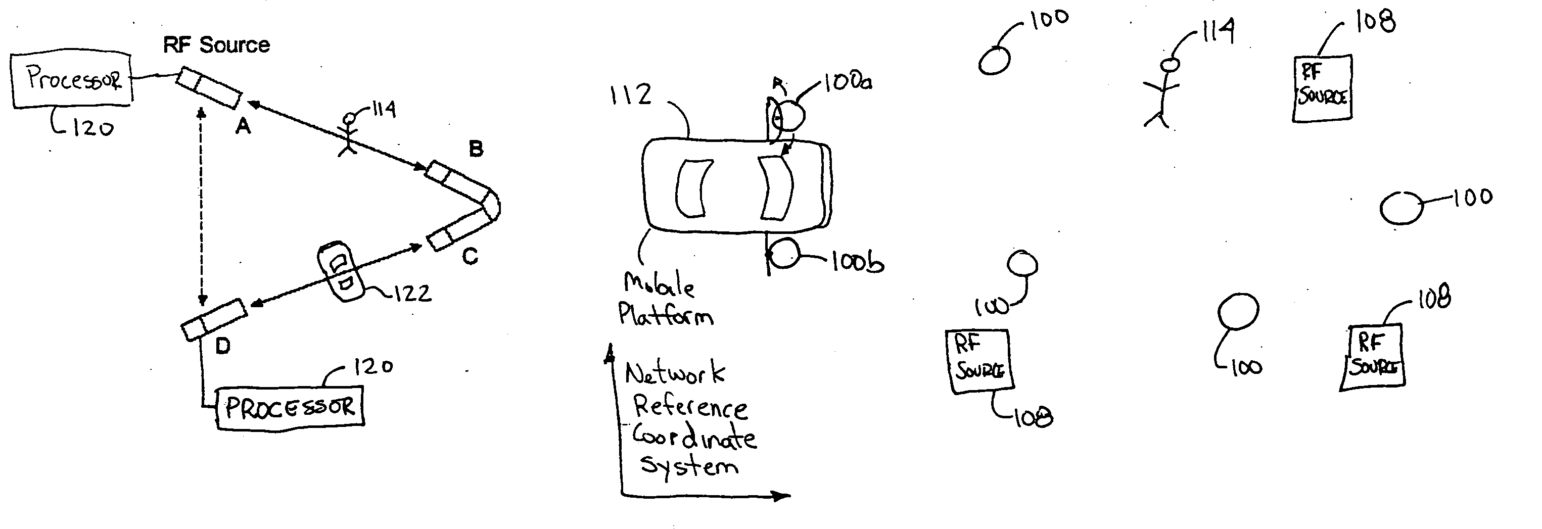 Wide-area intruder detection and tracking network