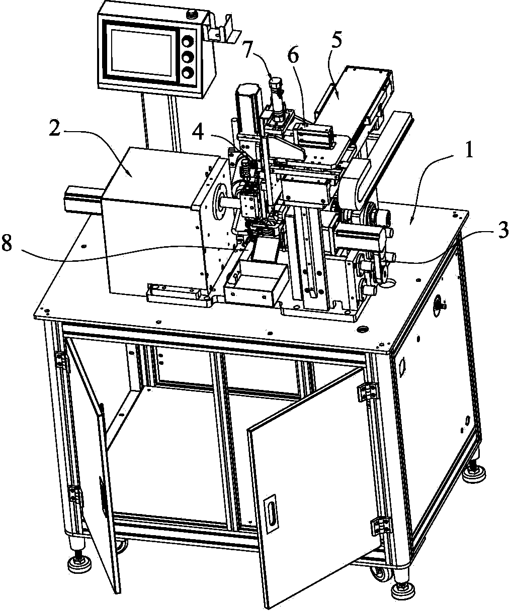 Full-automatic winding machine for wireless-charging coils