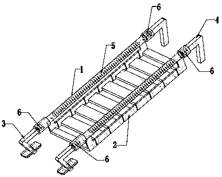 Sunshade and windproof accommodation ladder for sightseeing fishing boat