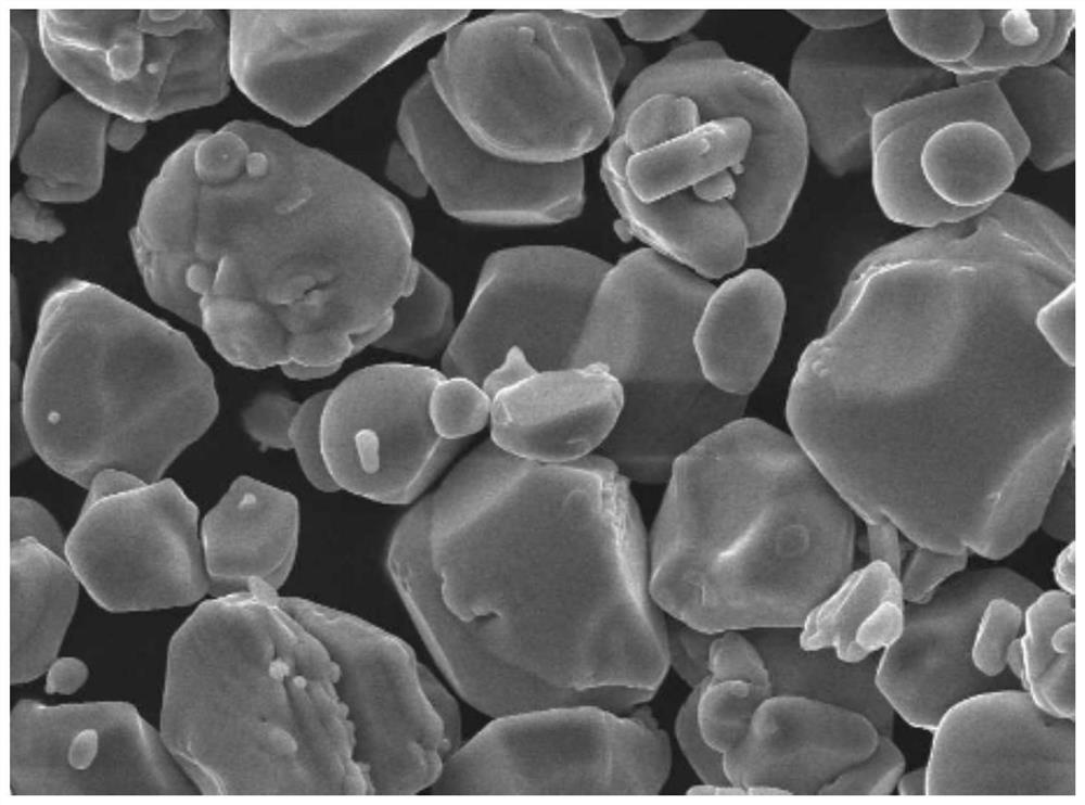 A lithium cobalt oxide positive electrode material for lithium ion batteries above 4.45V and preparation method thereof